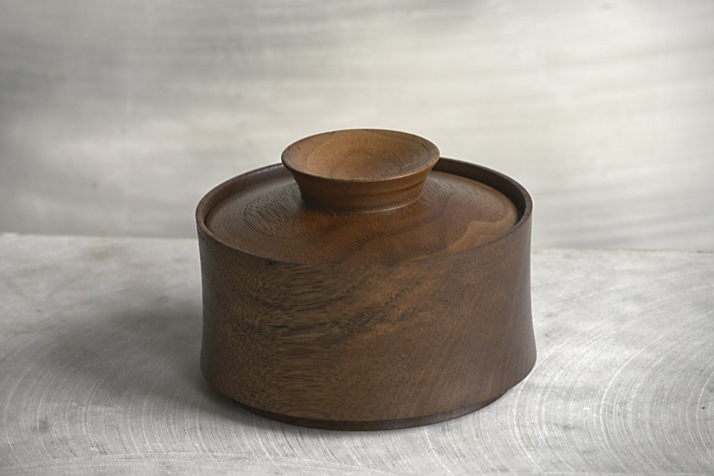 Walnut Box with Loose Fitting Lid